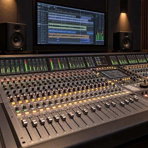 Console professionale per audio